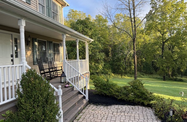 Secluded Warwick Retreat on 3 Acres Next to Winery- 1 Hr from NYC!