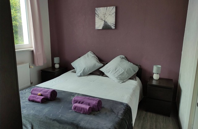 Self catering apartment on edge of Pionsat,next door to the Chateau.
