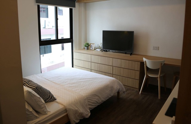 Self-contained fully furnished studio