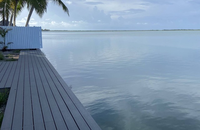Serene Beautiful Open Water with dockage.