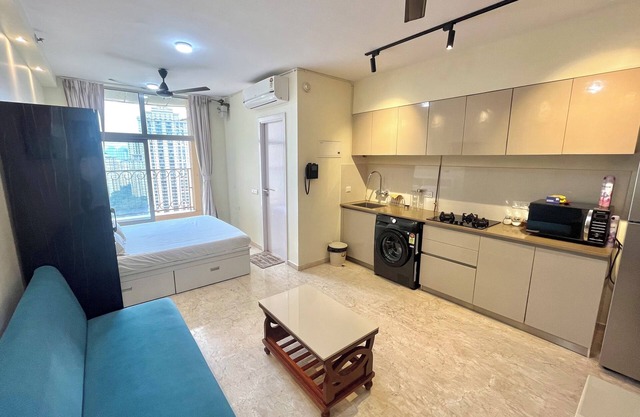 Serene LakeView Studio Apartment at Hiranandani Estate Thane ~ India