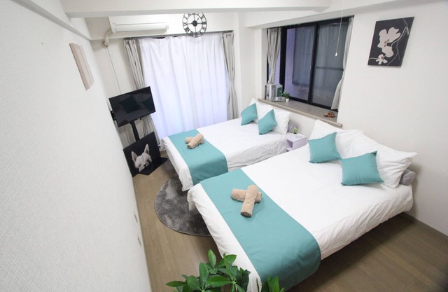 Shinjuku 1-Stop! Walk to Hatsudai/4-Person Stay with Wi-Fi (A)