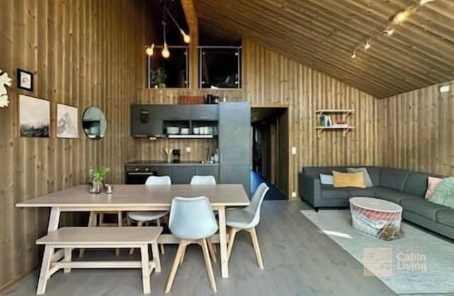 Sjusjøen ski in/out, ski storage, Wifi, grill & EV-charger, modern apartment!