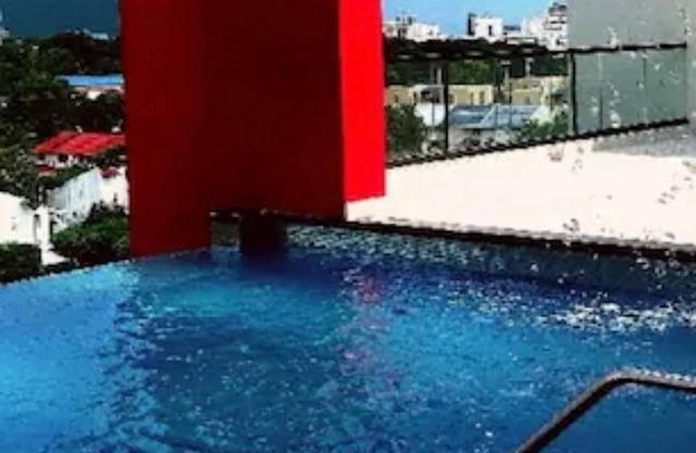 Skai’s executive suite with pool