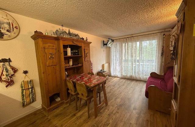 Ski-In/Ski-Out Studio with Balcony at Corrençon-en-Vercors - Near Golf & Hiking