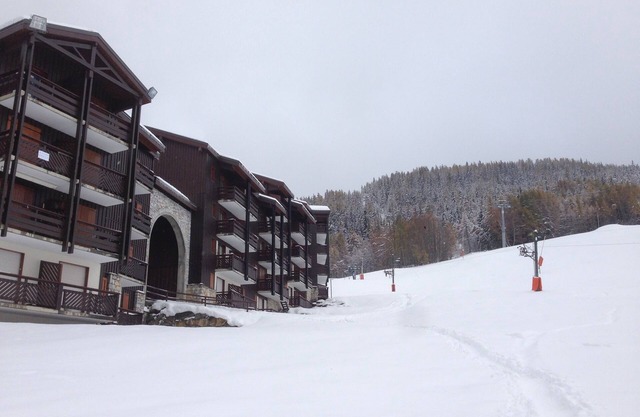 Ski-in ski-out apartment