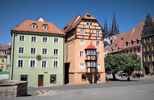 Skromný apartmán v centru Chebu