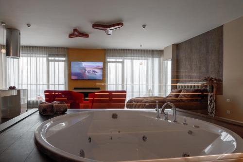 sky CHOCOLATE jacuzzi sauna 30 FLOOR