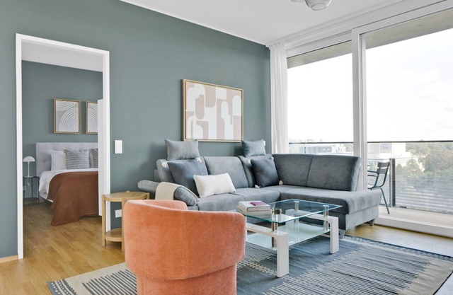 Sleek Landstraße 1BR w/Elevator & Rooftop Pool, near U3, by Blueground