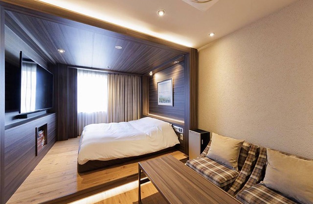 Smoking King double room with bathtub/Hiroshima Hiroshima