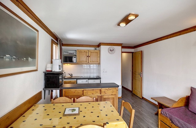 Spacious 2-Bedroom, 2-Bath Condo with Mountain View – Ski-In/Ski-Out at Les Menuires