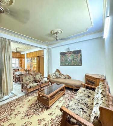 Spacious 3BHK Stay with Balcony & Kitchen comforts