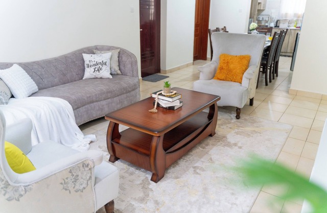 Spacious 4-bedroom apartment with WiFi near JKIA and SGR Nairobi
