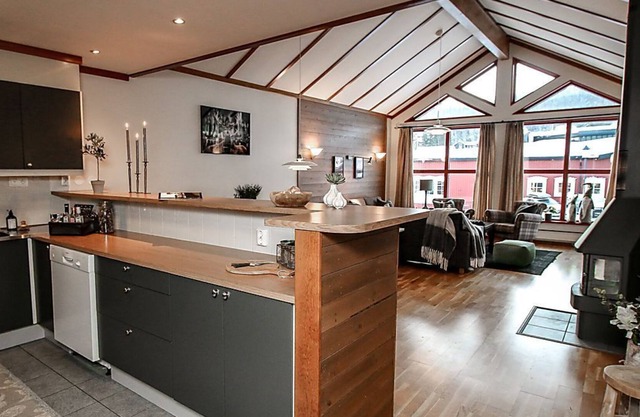 Spacious 4 bedroom apartment in the midst of skiing, hiking & biking