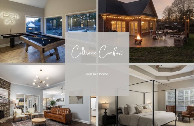 Spacious 4 BR Home! Sleeps 12- Perfect location with Game Room!