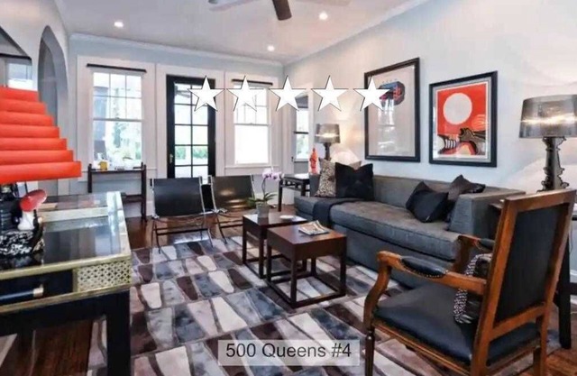 Spacious Myers Park 2BR King Condo | Porch