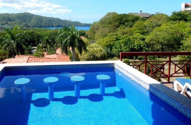 Spacious ocean-view villa with private pool.