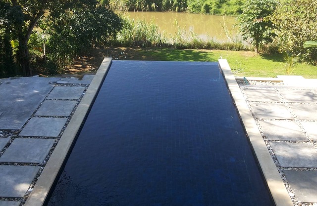 Spacious Riverfront private pool villa