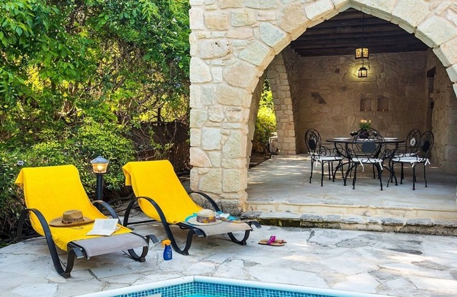 Spacious Stone Built Villa with Private Pool set amongst the Orange Groves in Miliou Village!