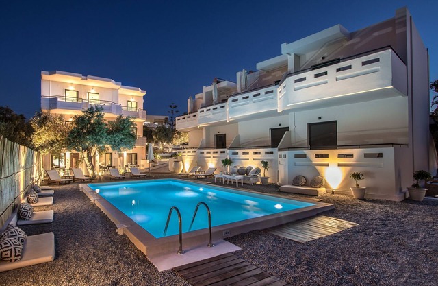 Spacious superior pool view room