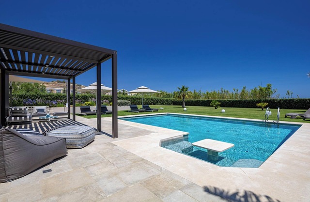 Spacious Villa, 100 m From the Beach, Large Garden, Private Pool & Playroom!
