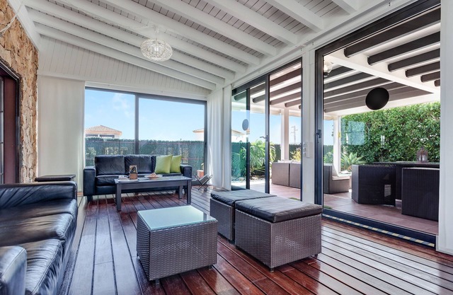 Spacious Villa Cobas with Wi-Fi, Garden, Pool & Terrace; Parking Available