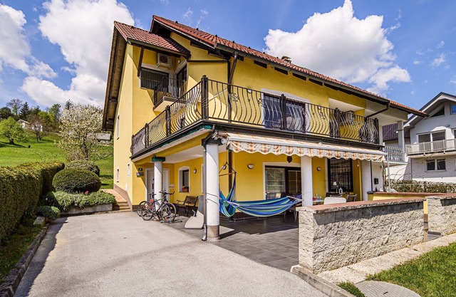 Split three bedroom apartment with terrace