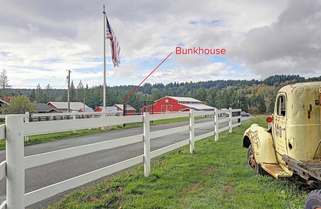 Stay at the Ranch! Bunkhouse is in the heart of Camano Island.
