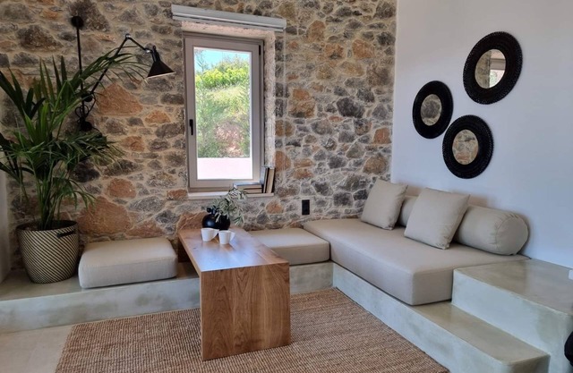 Stone build Suite with private small pool