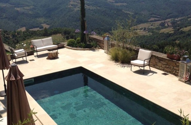 Stunning Luxury House (Lower 2 Floors) with Amazing Views & Pool in green Marble