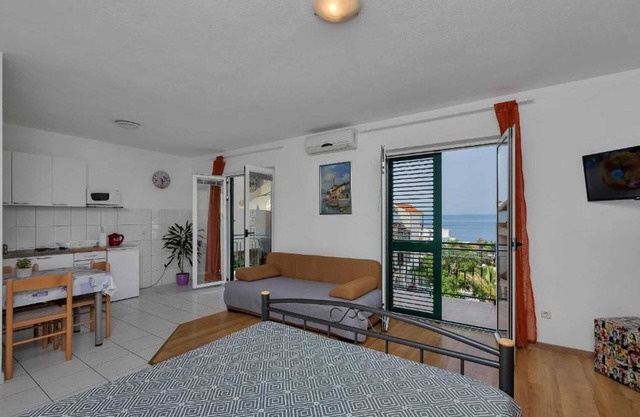 Studio apartment with a sea view!