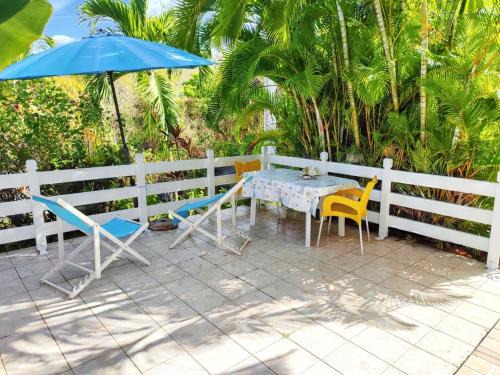 Studio avec vue sur mer à Marigot - 30 m² - Jardin