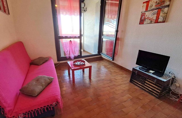 Studio Cabin Mezzanine - 6 Guests, Terrace, Private Parking in Marseillan