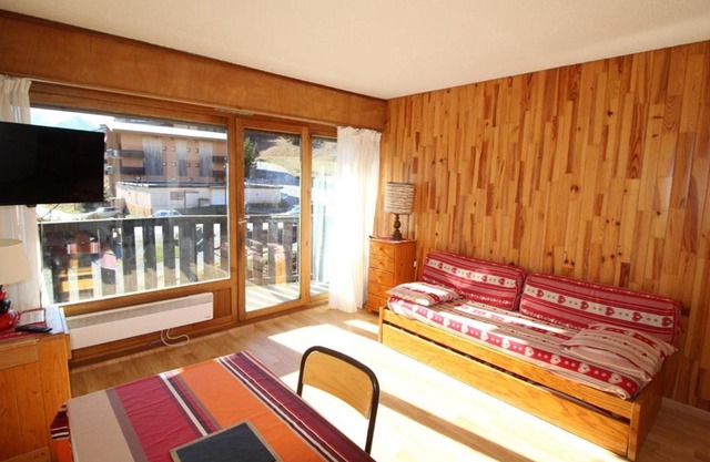 Studio cabine confortable 4 pers au pied des pistes - Auris en Oisans - FR-1-297-284