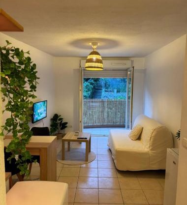 Studio confortable avec vue