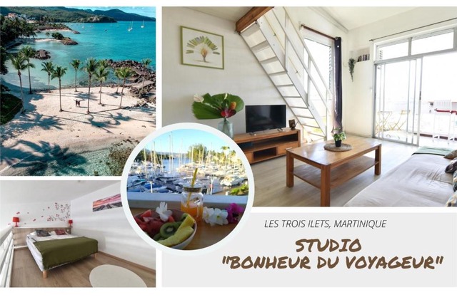 Studio idéal couple, à 200m de très belles plages pointe du bout!