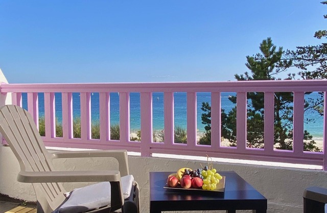 Studio in a magnificent villa with private beach access.
