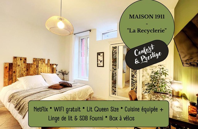 Studio LA RECYCLERIE - Maison 1911 - confort & prestige