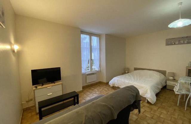 Studio lumineux au centre de La Roche-Posay avec Wi-Fi, proche des Thermes - FR-1-541-59