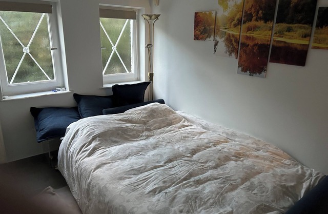 Studio next to train station near Brussels - in nature yet close to city center