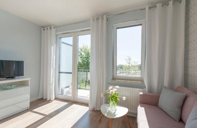 Studio w parku nad zatoką