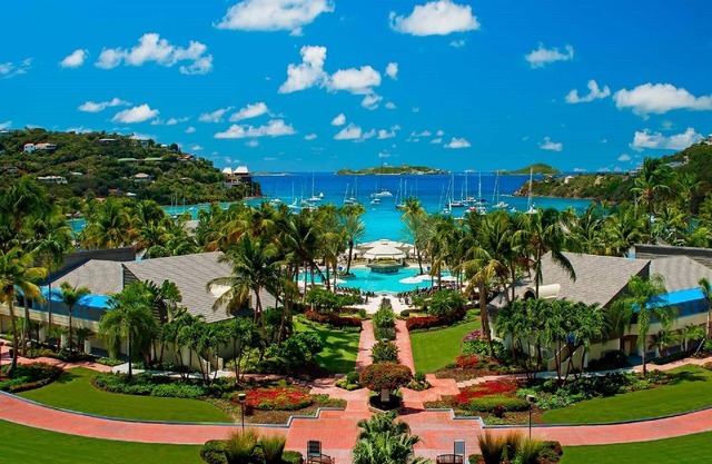 Studio with stunning views of Great Cruz Bay in beautiful Westin Resort St. John