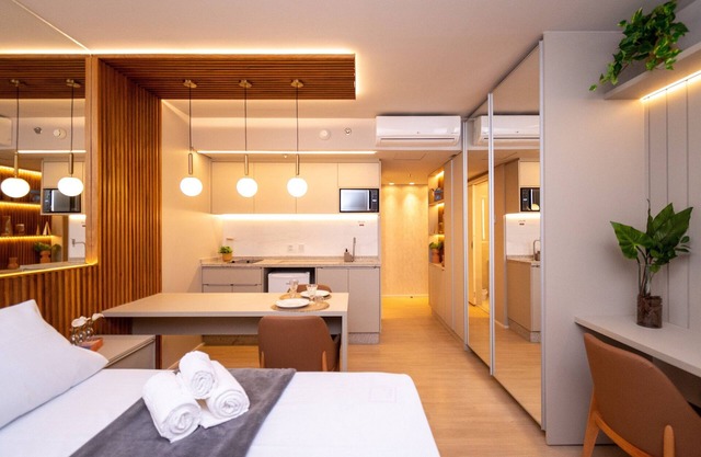 Studios aconchegantes Setor Marista BLS