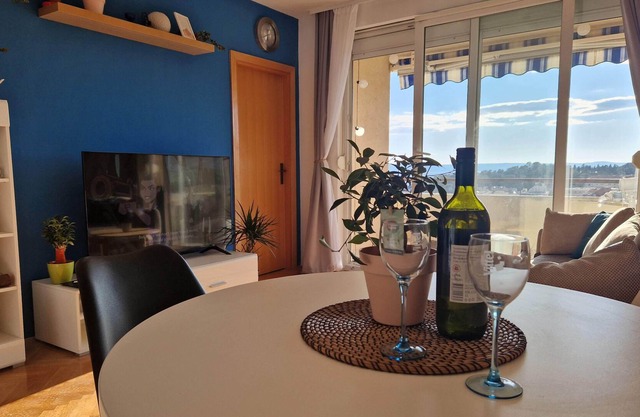 stunning city and sea views