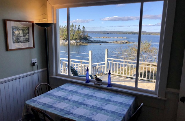 Stunning Oceanfront Island Home! On Secluded Cove Near Lunenburg. Car-Accessible