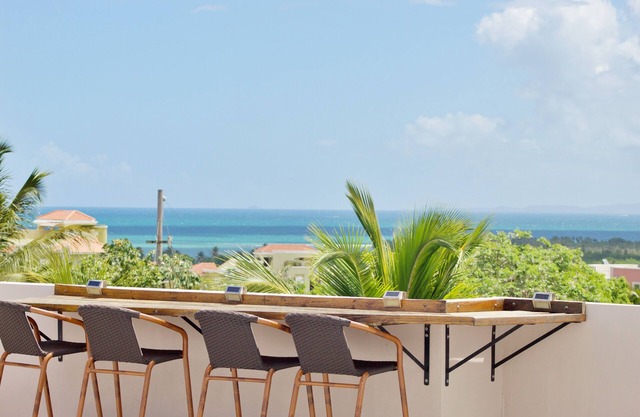 Stunning view at family penthouse.