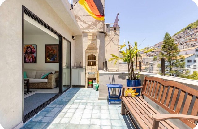 Stylish Penthouse in CopaNema: Private Terrace, Panoramic Views, Steps to Beach!