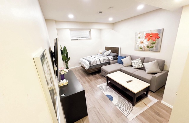 Stylish and Cozy newly built home-like setting. Great location in NW Calgary.