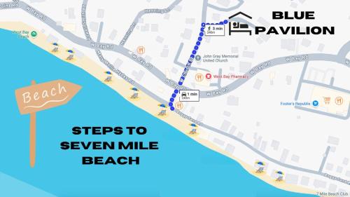 SUITE 2A, BLUE PAVILION - Steps to BEACH