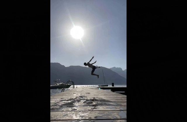 Sumptuous Beau-Rivage apartment with lake view and private beach